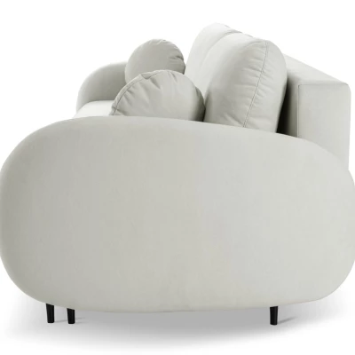 Rozkládací dvousedák s úložným prostorem MORDEN - světlý béžový 2