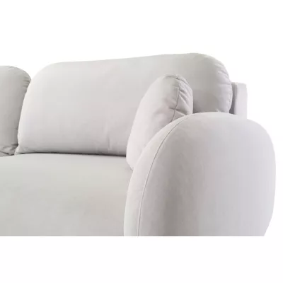 Rozkládací dvousedák s úložným prostorem MORDEN - světlý béžový 2