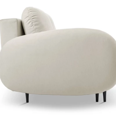 Rozkládací dvousedák s úložným prostorem MORDEN - světlý béžový 1