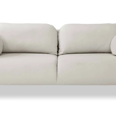 Rozkládací dvousedák s úložným prostorem MORDEN - světlý béžový 1