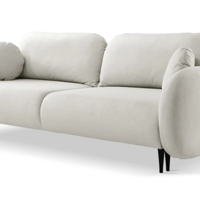 Rozkládací dvousedák s úložným prostorem MORDEN - světlý béžový 2