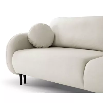 Rozkládací dvousedák s úložným prostorem MORDEN - světlý béžový 1