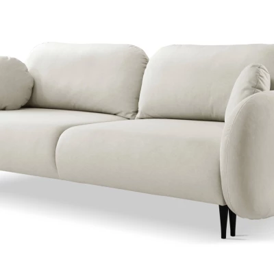 Rozkládací dvousedák s úložným prostorem MORDEN - světlý béžový 1