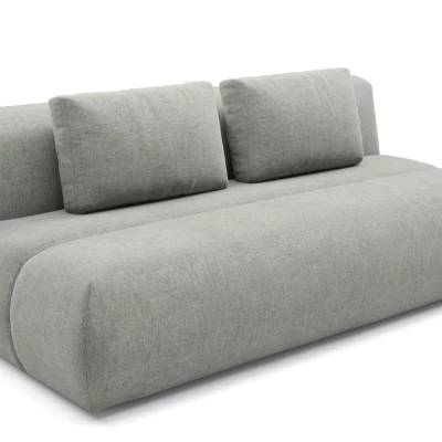 Rozkládací dvoumístná pohovka OSHAWA - ocelová šedá