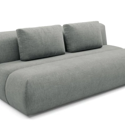 Rozkládací dvoumístná pohovka OSHAWA - popelavá