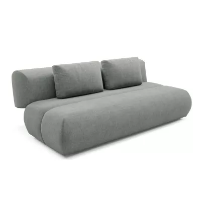 Rozkládací dvoumístná pohovka OSHAWA - popelavá