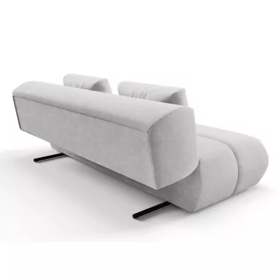 Rozkládací dvoumístná pohovka OSHAWA - šedá