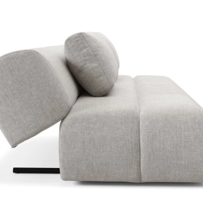 Rozkládací dvoumístná pohovka OSHAWA - šedá