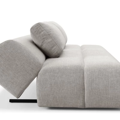 Rozkládací dvoumístná pohovka OSHAWA - šedá