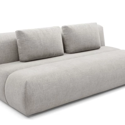 Rozkládací dvoumístná pohovka OSHAWA - šedá