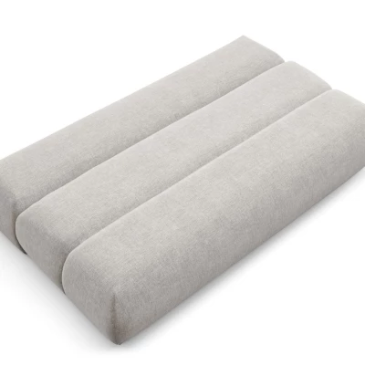 Rozkládací dvoumístná pohovka OSHAWA - šedá