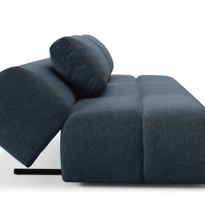 Rozkládací dvoumístná pohovka OSHAWA - tmavá modrá