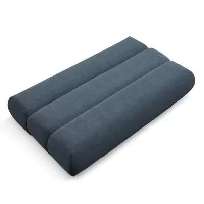 Rozkládací dvoumístná pohovka OSHAWA - tmavá modrá