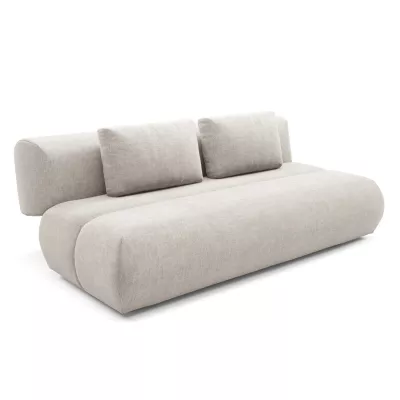 Rozkládací dvoumístná pohovka OSHAWA - béžová 2