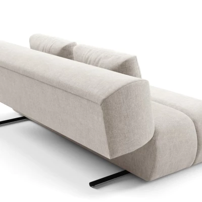 Rozkládací dvoumístná pohovka OSHAWA - béžová 2