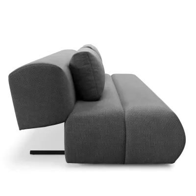 Rozkládací dvoumístná pohovka OSHAWA - tmavá popelavá