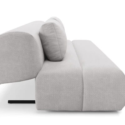 Rozkládací dvoumístná pohovka OSHAWA - světlá šedá