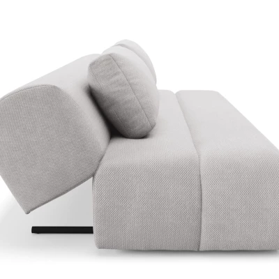 Rozkládací dvoumístná pohovka OSHAWA - světlá šedá