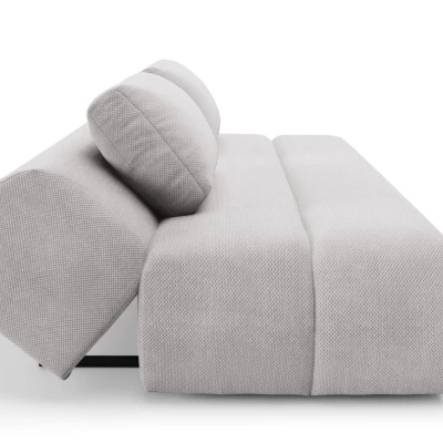 Rozkládací dvoumístná pohovka OSHAWA - světlá šedá