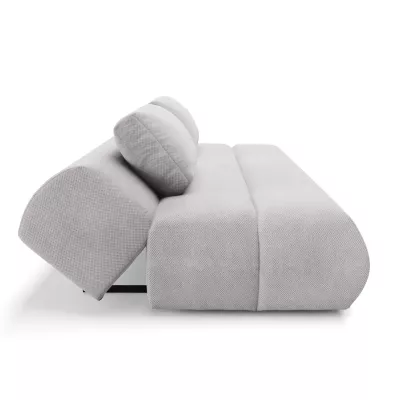 Rozkládací dvoumístná pohovka OSHAWA - světlá šedá