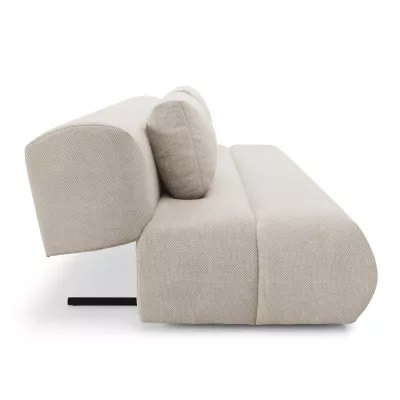 Rozkládací dvoumístná pohovka OSHAWA - béžová 1