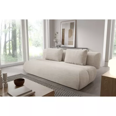 Rozkládací dvoumístná pohovka OSHAWA - béžová 1