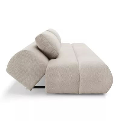 Rozkládací dvoumístná pohovka OSHAWA - béžová 1