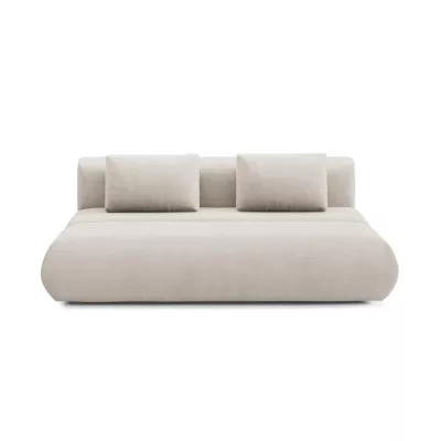 Rozkládací dvoumístná pohovka OSHAWA - béžová 1