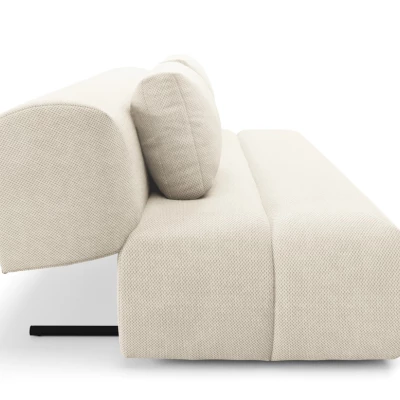 Rozkládací dvoumístná pohovka OSHAWA - krémová