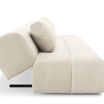 Rozkládací dvoumístná pohovka OSHAWA - krémová