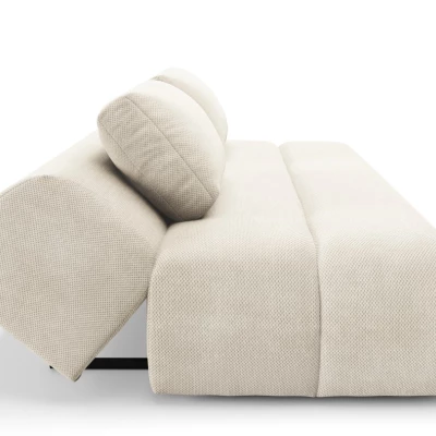 Rozkládací dvoumístná pohovka OSHAWA - krémová