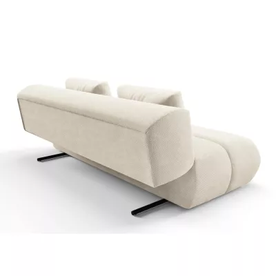 Rozkládací dvoumístná pohovka OSHAWA - krémová