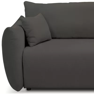 Dvousedačka s úložným prostorem SUDBURY - grafitová