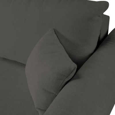 Dvousedačka s úložným prostorem SUDBURY - grafitová