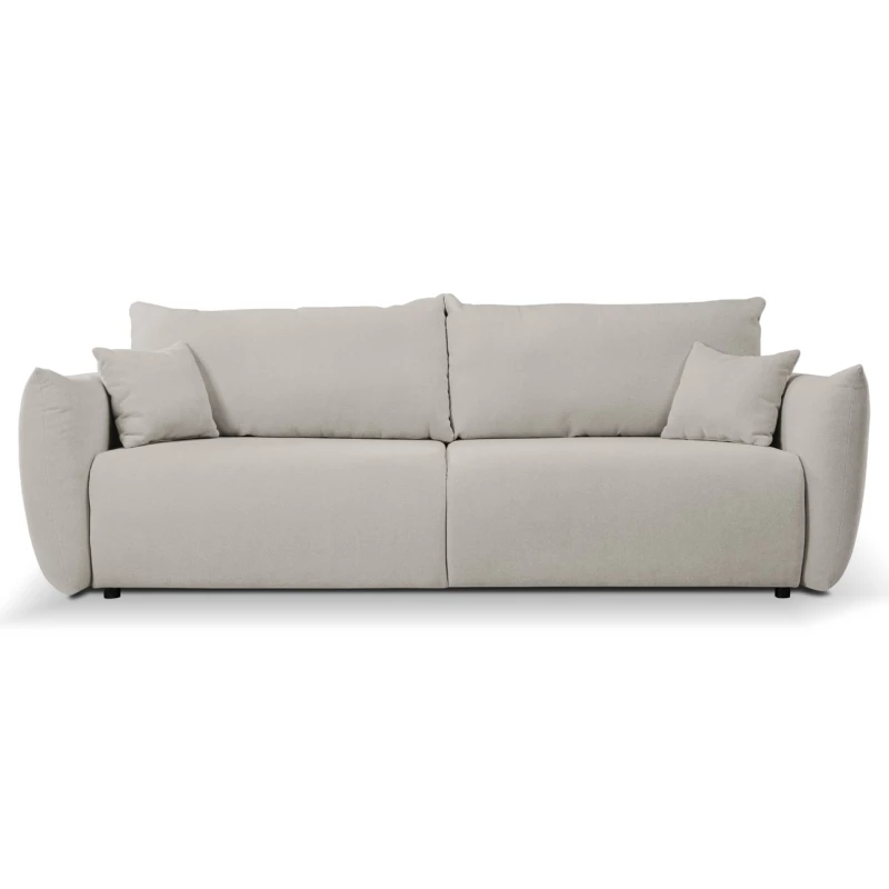 Dvousedačka s úložným prostorem SUDBURY - stříbrná