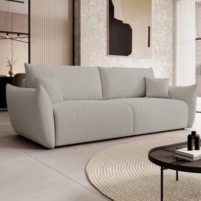 Dvousedačka s úložným prostorem SUDBURY - stříbrná