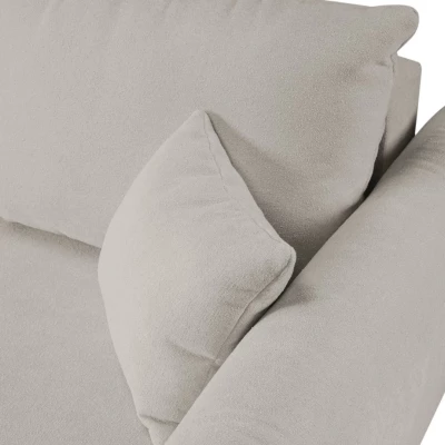 Dvousedačka s úložným prostorem SUDBURY - stříbrná