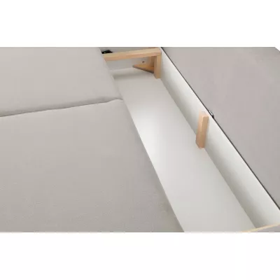 Dvousedačka s úložným prostorem SUDBURY - stříbrná