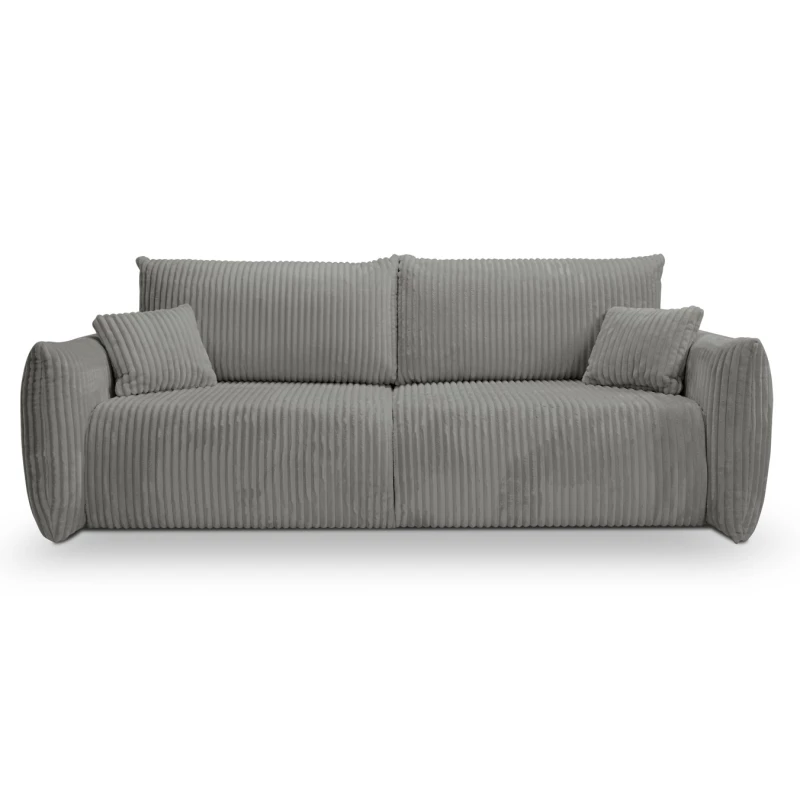 Dvousedačka s úložným prostorem SUDBURY - ocelová šedá