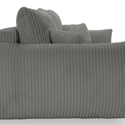 Dvousedačka s úložným prostorem SUDBURY - ocelová šedá