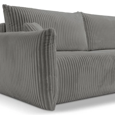 Dvousedačka s úložným prostorem SUDBURY - ocelová šedá