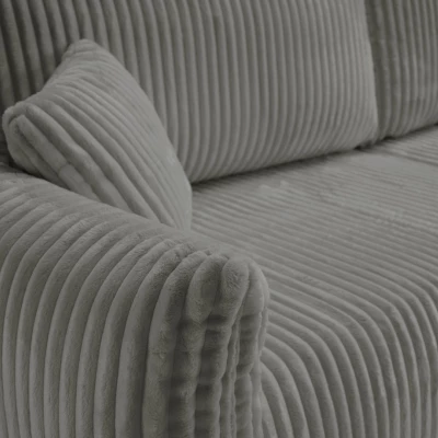 Dvousedačka s úložným prostorem SUDBURY - ocelová šedá