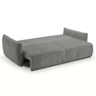 Dvousedačka s úložným prostorem SUDBURY - ocelová šedá