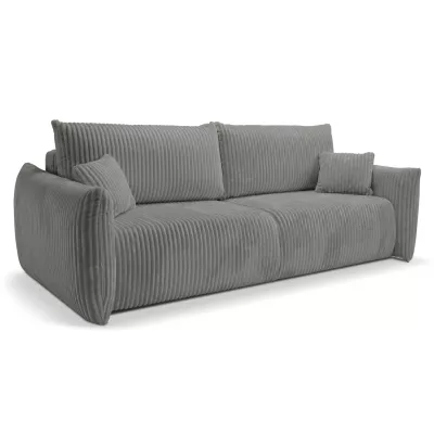 Dvousedačka s úložným prostorem SUDBURY - ocelová šedá