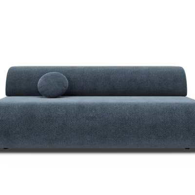 Rozkládací třímístná pohovka s úložným prostorem SURREY - modrá