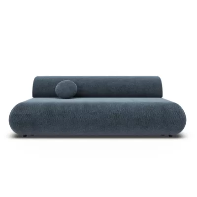 Rozkládací třímístná pohovka s úložným prostorem SURREY - modrá