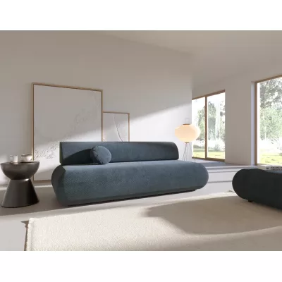 Rozkládací třímístná pohovka s úložným prostorem SURREY - modrá