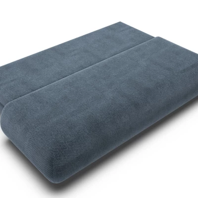 Rozkládací třímístná pohovka s úložným prostorem SURREY - modrá