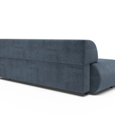 Rozkládací třímístná pohovka s úložným prostorem SURREY - modrá