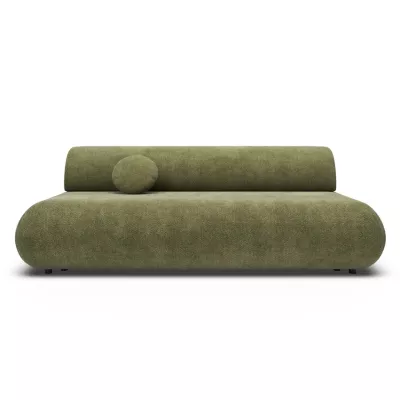 Rozkládací třímístná pohovka s úložným prostorem SURREY - khaki